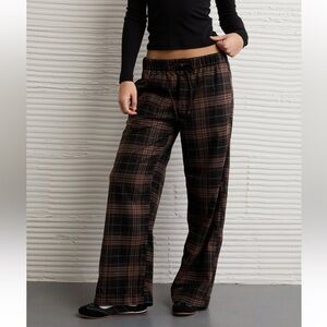 AE pull on wide leg pants